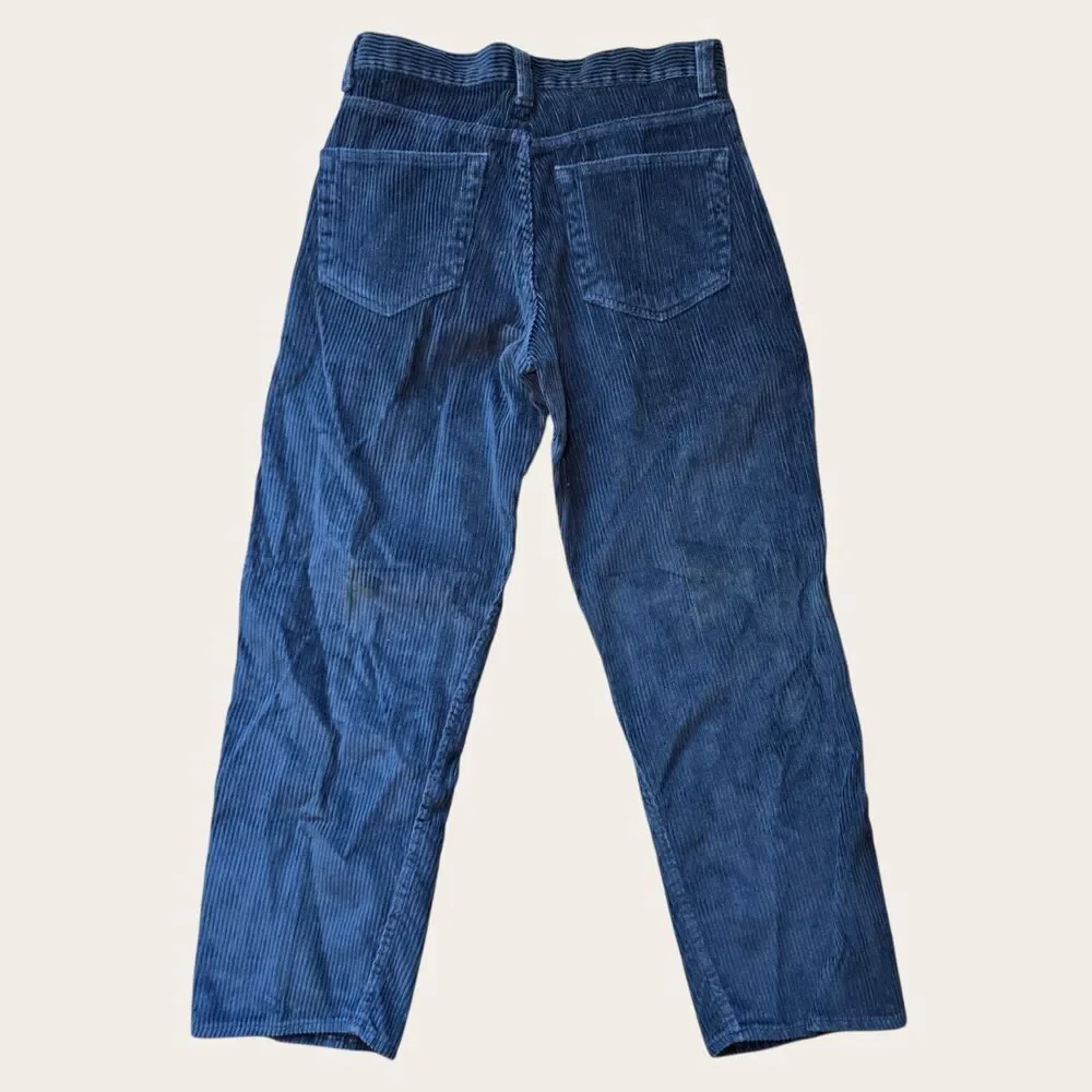 Vintage Arizona Jean Co Corduroy Pants Mens 32x30* Baggy Fit Blue '99 Y2K Grunge
